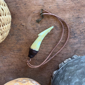 Adult Lung Tooth Pendant