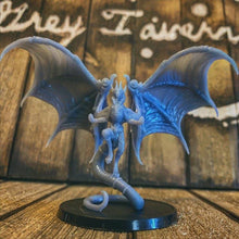 Load image into Gallery viewer, Young Anaesian Gold Dragon Miniature
