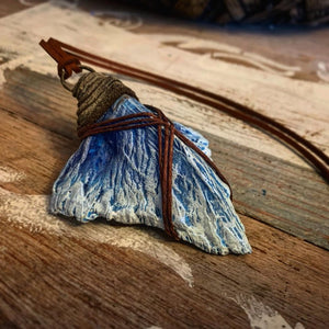 Glacial Wyvern Scale Pendant