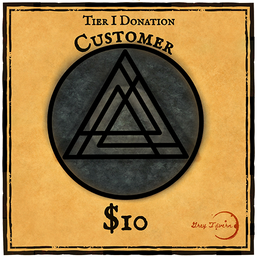 Tier 1 Donation: Customer