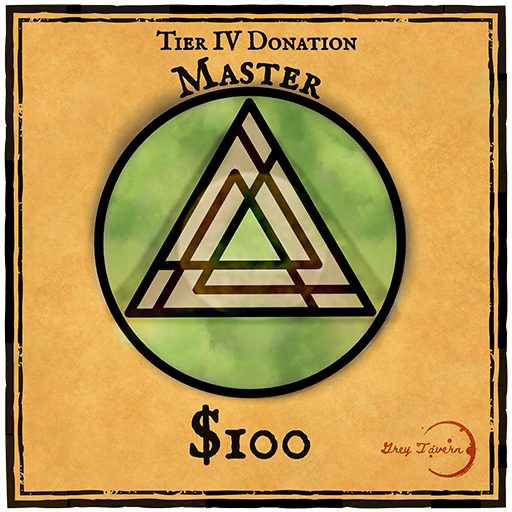 Tier 4 Donation: Master
