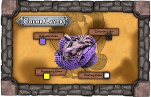 Hatchling: Lung | Interior: Deep Green | Exterior: Lavender Rose