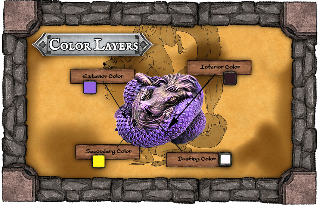 Hatchling: Lung | Interior: Grey | Exterior: Olive