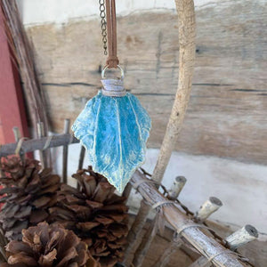 Ice Drake Scale Pendant