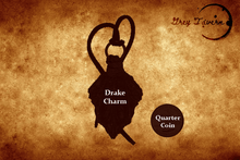 Load image into Gallery viewer, Copper Drake Scale Charm
