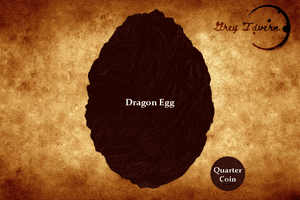 Dark Fey Dragon Egg