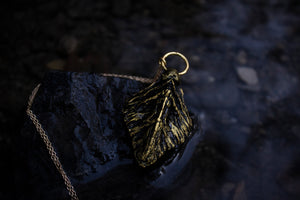 Gold Lung Scale Charm