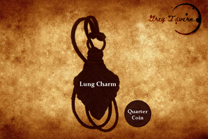 Winter Twilight Lung Scale Charm