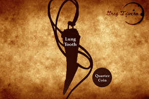 Adult Lung Tooth Pendant