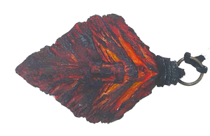 Volcanic Lung Scale Pendant