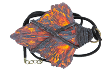 Load image into Gallery viewer, Volcanic Wyvern Scale Pendant
